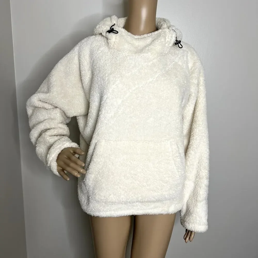 PINK Victoria's Secret Sherpa Teddy Pullover Sweatshirt - Picture 8 of 8